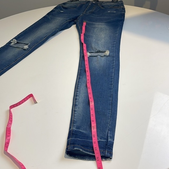 Kollar Clothing blown out knee denim medium blue size 28 - Picture 8 of 10